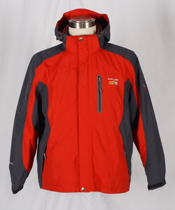 男式拼色冲锋衣